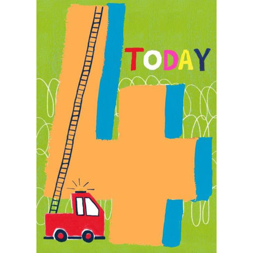 Picture of 4TH BIRTHDAY CARD